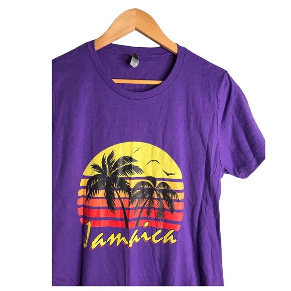 Next Level Apparel | Purple Jamaica T-shirt short sleeve - Picture 5 of 6